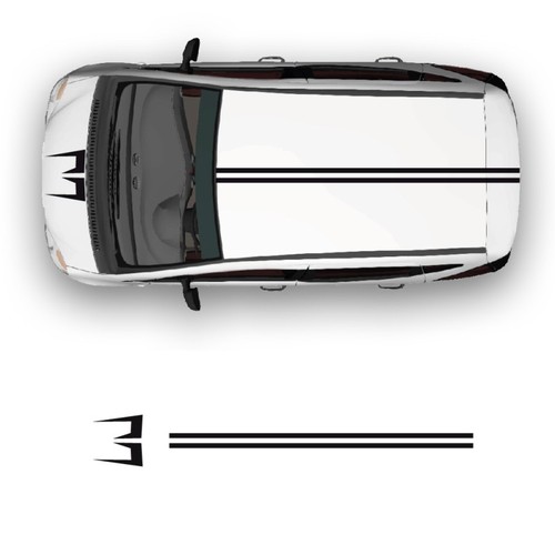 Aufkleber motorhaubenstreifen - aufkleber,