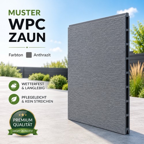 Muster wpc sichtschutzzaun - muster,