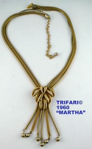 Trifari collier martha - trifari©, ,