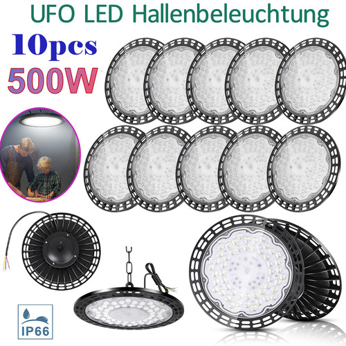 10x ufo led hallenbeleuchtung - 10x,