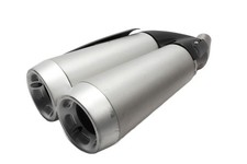 Auspuff Endtopf Doppelrohr