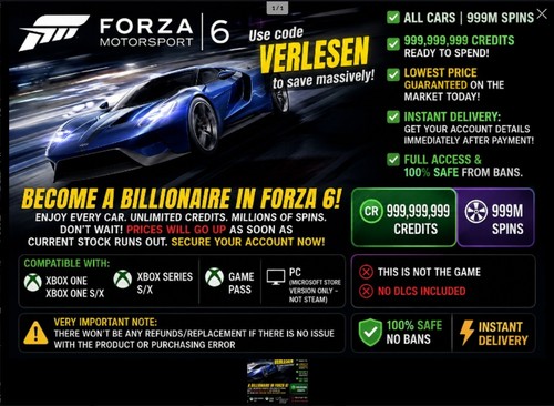 Fh6 account alle - 🔥fh6, account🔥alle
