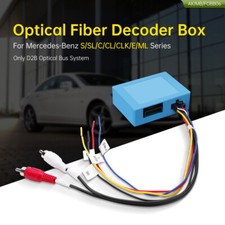 Optical Fiber Decoder Box mit D2B-Bus-System für Mercedes S/SL/C/CL/CLK/E/ML