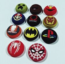 Playstation PS4 PS5 Controller Thumbstick Grip Cap Gummi Kappen Aufsatz Set NEU