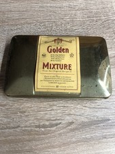 Alte Dose , Blechdose , Tabakdose , Golden Mixture , 50 Gramm Pfeifentabak
