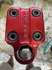 BMX Race Racing Old School ACS Stem 22.2mm Rot Polish