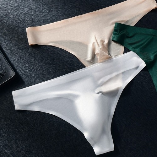 Herren string eis - eis, seide