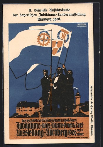 Nürnberg bayerische - ak,
