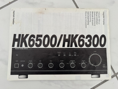 Original harman kardon hk6500 - harman/kardon,