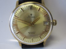 " STOWA , AUTOMATIC , DATUM  , VERGOLDET , BAND  NEU ! ,"um 1970