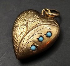 Antiker Herz Anhänger 584