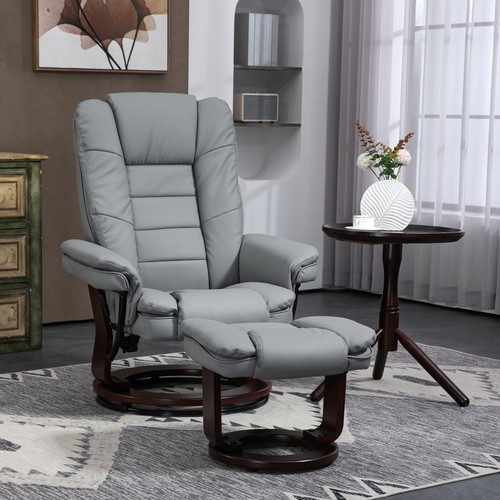 Homcom relaxsessel mit hocker - homcom,