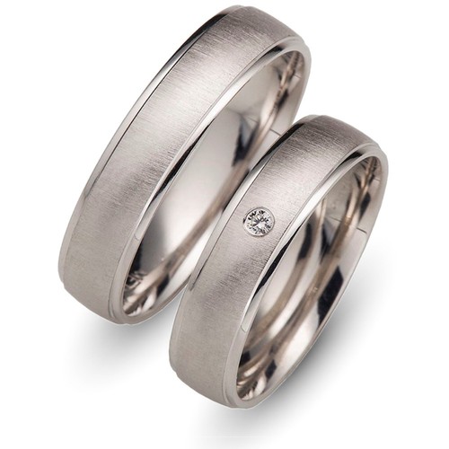 Trauringe 333er weissgold - trauringe,
