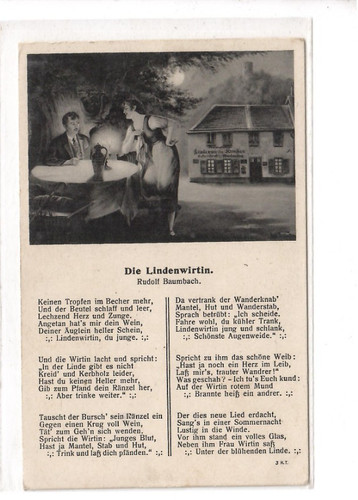 13867 liedkarte die - liedkarte, *die