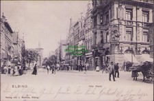 164351 AK ELBING Elblag Alter Markt 1903 Verlag von L. Basilius, Elbing.