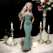 Handgemachtes moosgrünes