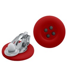 hübsche Ohrclips Knöpfe Knopf viele Farben bunt Ohrschmuck Ohrringe Ohrstecker