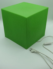 Leuchtwürfel, grün, 26cm x