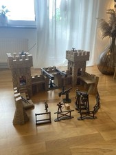 Schleich 40191 Ritterburg Burg Festung Turnierplatz  Katapult