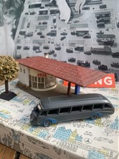 Wiking Faller 217 HO k 1:40 Tankstelle Diorama f Drahtachser Werbemodell 2.Wahl