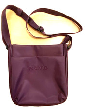 PICARD Tasche Schultertasche leicht Aubergine/lila Nylon NEU  23 x 24