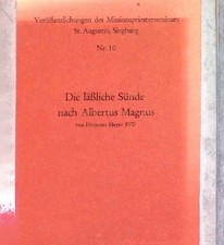 Die lässliche Sünde nach