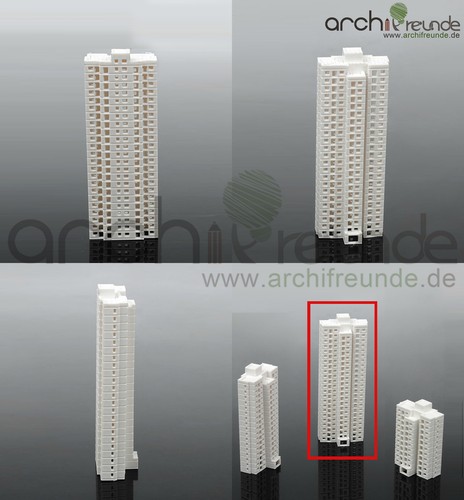 Modell hochhaus gebäude - modell,