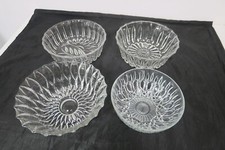 4 Glasschalen - Kompottschalen