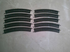 10 Gleise gebogene Schienen 4912 (14912) Minitrix Spur N (TR2)