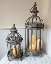 Laterne Windlicht Kuppeldach