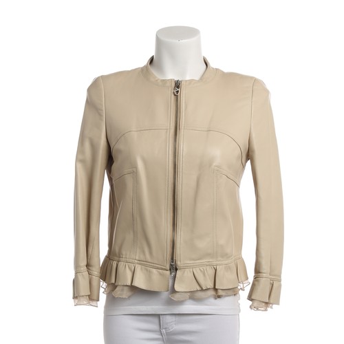 Lederjacke valentino weiß - valentino, 36