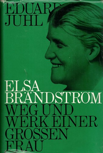 Juhl elsa brändström weg - juhl,, brändström,