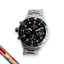 Sinn Military Type II 2 9910 Limited Edition Herren Armbanduhr Schwarz Uhr Japan