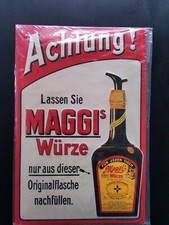 Emailschild Maggi 60 X 39 cm