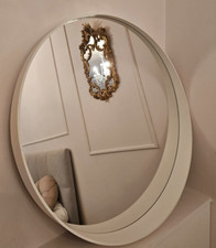 Weißer runder ikea spiegel