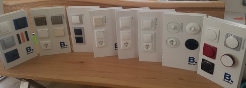 Musterkoffer berker b7 - berker, b3