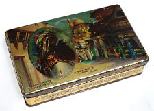 SULIMA Dresden alte Blechdose 50 Gold REVUE türkische Cigaretten Importware 1910