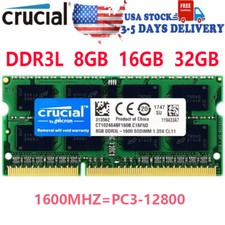 Crucial DDR3L 8GB 16GB 32GB