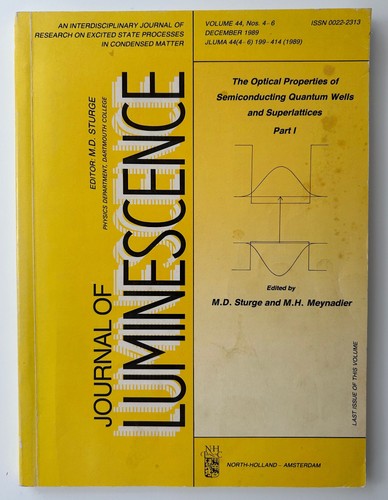 Journal luminescence the - journal, of