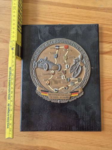 Plakette ddr meisterschaften - ddr,