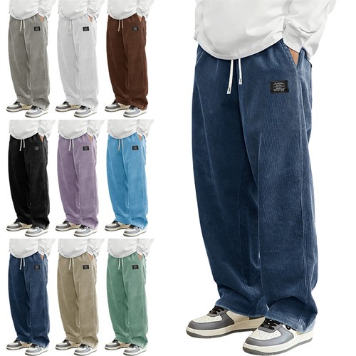 Herren cord sweatpants bequem - herren,