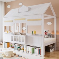 Hochbett Kinderbett Hausbett