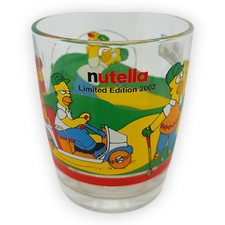 Comic Glas Nutella Die Simpsons 2002 Limited Edition Fox Comic Sammelglas Gläser