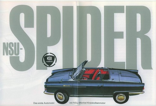 Nsu wankel spider 1964 - -,