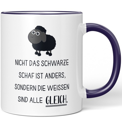 Nicht das schwarze schaf ist - nicht,