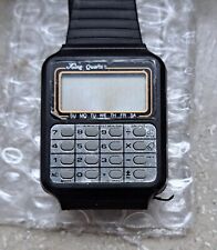 Vintage Armbanduhr mit Taschenrechner, Ungetragen