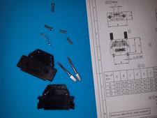 D-SUB25 Steckverbinder-Gehäuse Conec 165X10159X