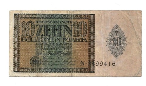 Billionen mark 1924 - 1924, ro.
