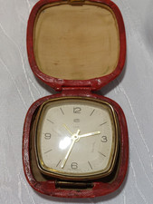 Vintage Uhr Wecker Reisewecker UMF Ruhla 5 Rubis - Made in Germany