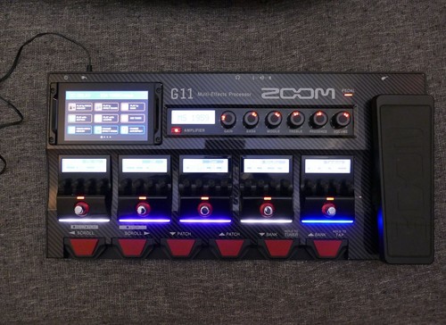 Zoom g11 multi effektprozessor - zoom, multi-effektprozessor